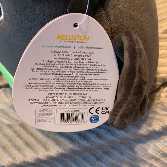NWT KellyToy Squishmallows Bart 🦇 8” - Picture 5 of 5